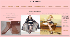 Desktop Screenshot of alexis4u.com